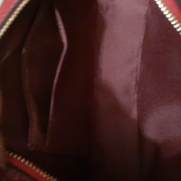 COACH PEBBLE LEATHER WRISTLET HANDHELD NWT - Picture 4 of 6